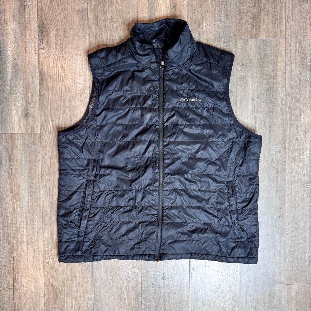 Columbia omniheat Men's Black Puffer Vest Black XL